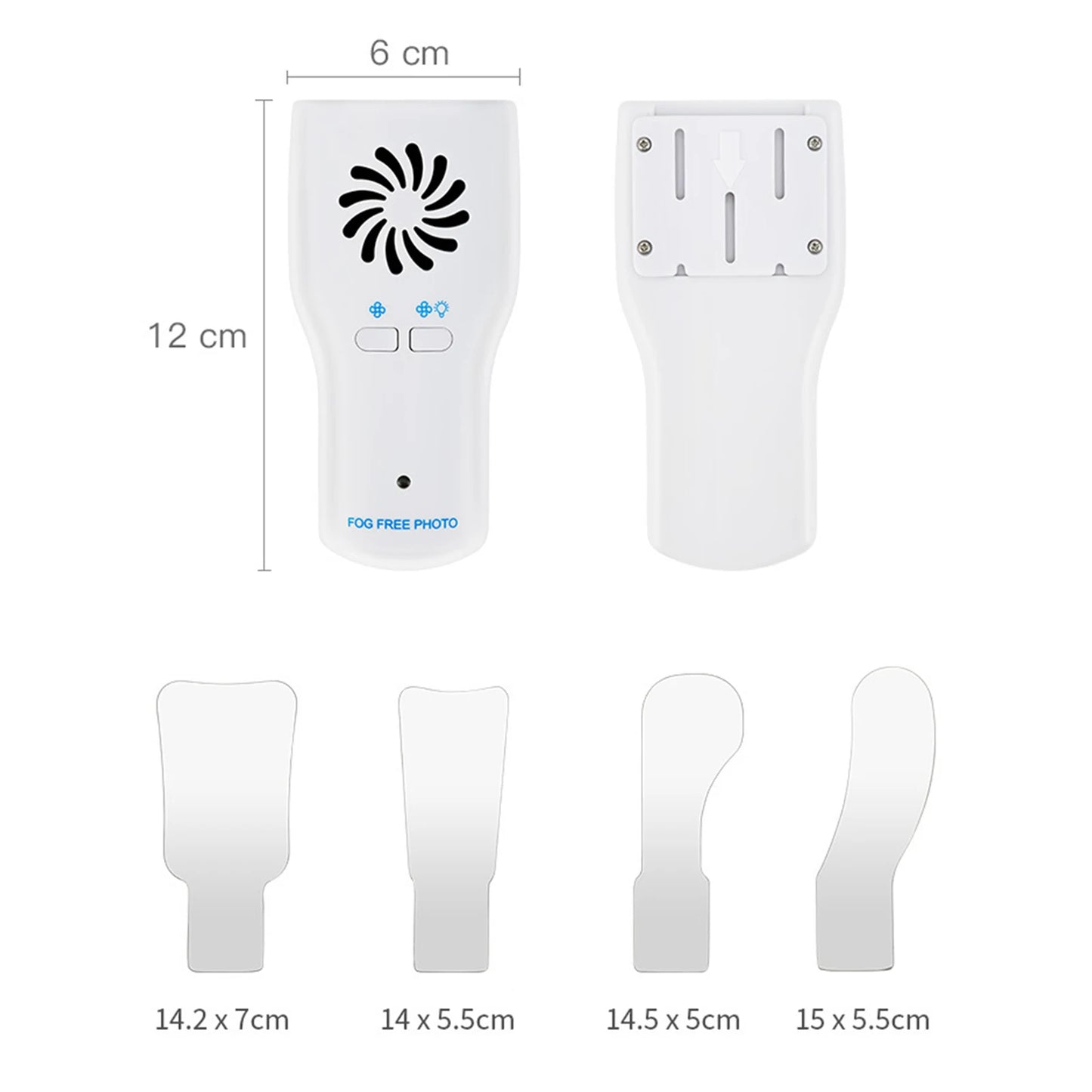 Dental Mirror Reflector teeth Equipments Tools Kit LED Light Defog Machine Mirror Dental Tools for Oral Care Accessory Clinic