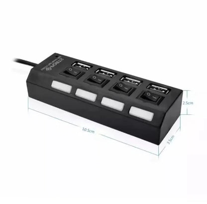 USB Extender With 4 2.0 Ports and 1.1 High Speed Connection Practical To Increase Connectivity Home Devices Good