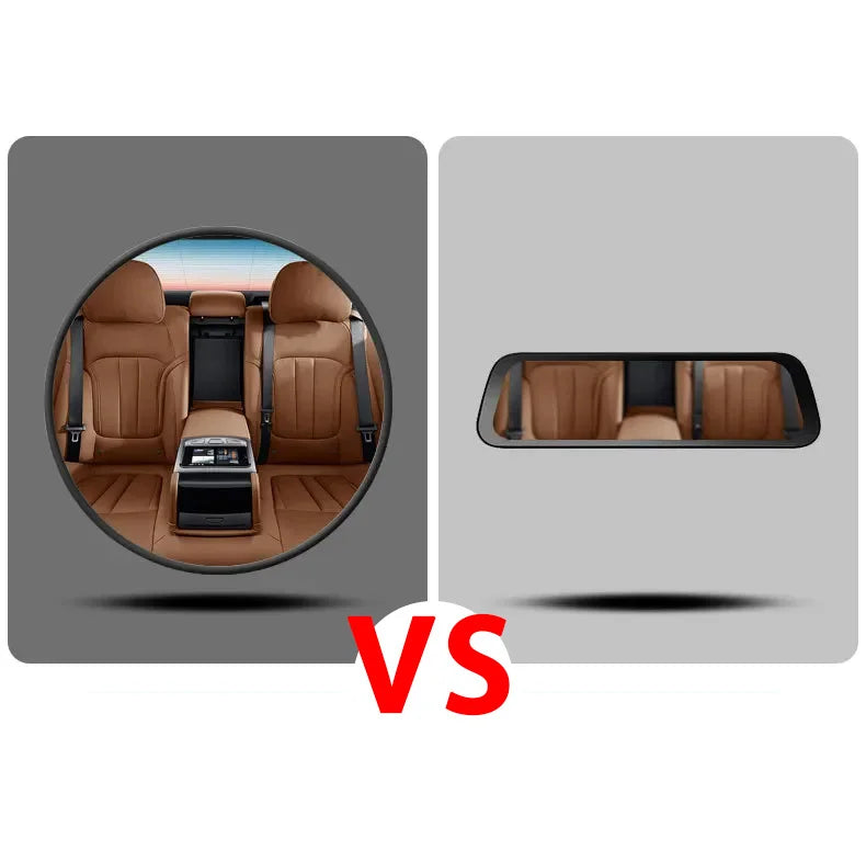 Car Mirror 360 Degrees Rotatable Dashboard Windshield Sun Visor Plate Auxiliary Observe Mirror Suction Cup Interior Baby Mirrors