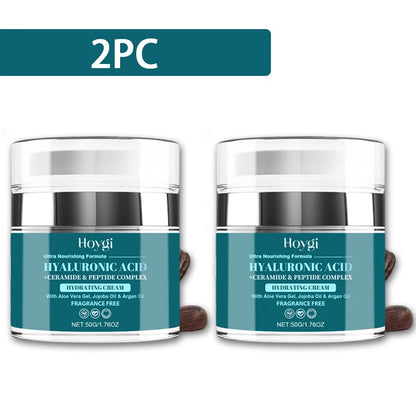 New Hyaluronic Acid Cream Ceramide Promotes Skin Elasticity Luster Nourishing Nourishing Locking Moisture Improve Skin Texture