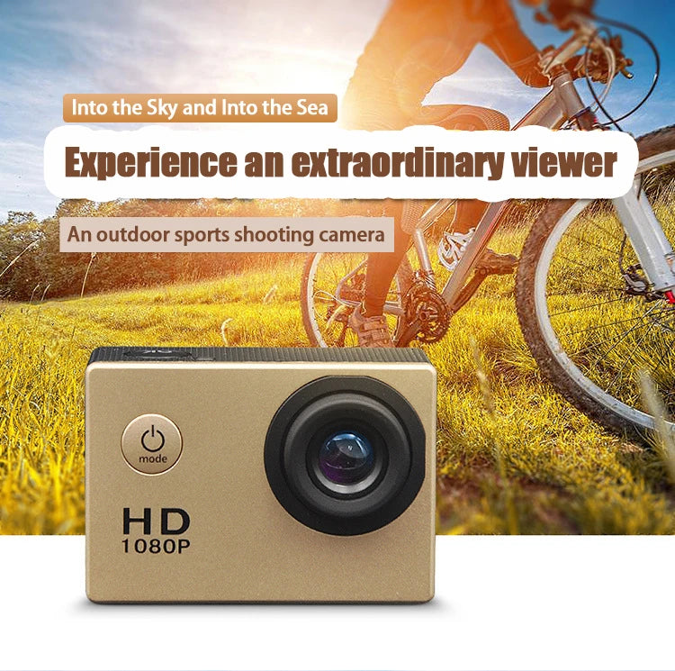 Underwater Waterproof Sports Dv Multifunctional Outdoor Riding Locomotive Sports Camera Sports Camera Diving Camera