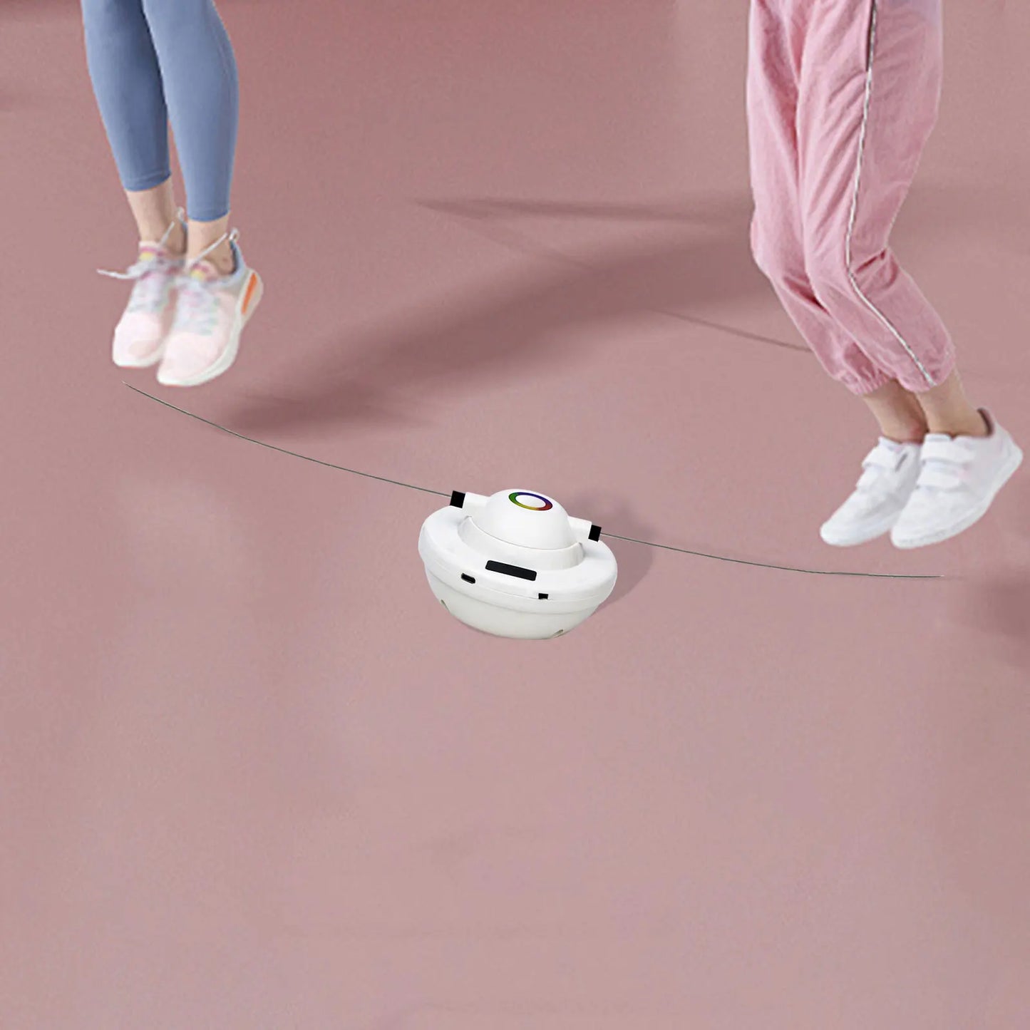 Smart Jump Rope Machine Automatic Fitness Skipping Rope Adjustable Speed Control Workout Jump Ropes for Gym Home