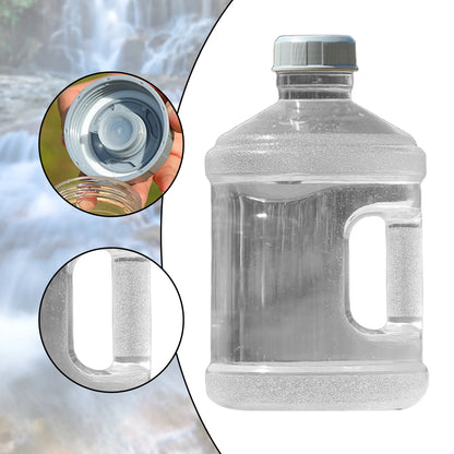 Large Water Bottle 7.5L Water Container Carrier Bucket Thickened Drinking Water Barrel for Gym Camping Hiking Travel Outdoor