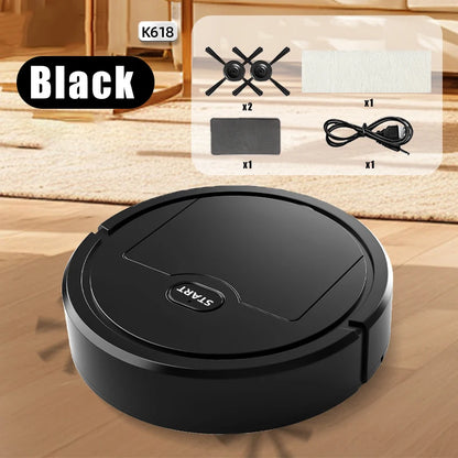 Mini Smart Household Robot Vacuum Cleaner Household Self-Cleaning Sweep and Wet Mopping  Rechargeable Electric Vacuum Robotic