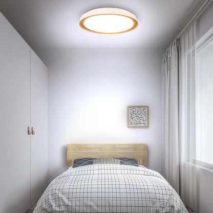 Modern LED Ceiling Light Wood  Home Lightng Living Room Kitchen Bedroom Bathroom Room Surface Ceiling Lamp Home Decoration