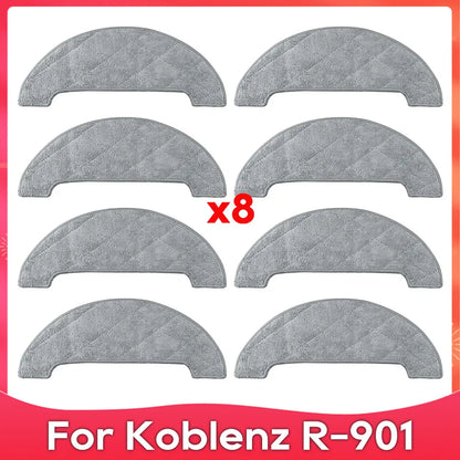 Fit For Koblenz R-901 Roller Side Brush Hepa Filter Mop Cloths Rag Robot Vacuums Accessories Replacement Spare Part