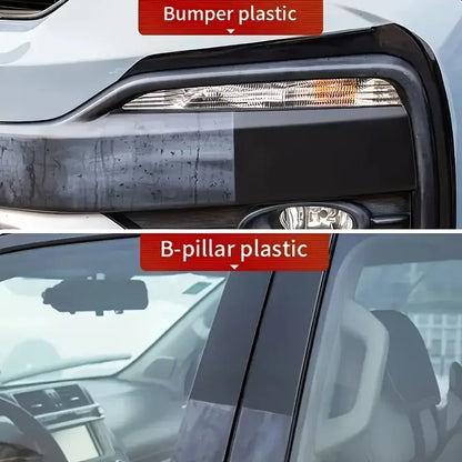 Multi-Purpose Plastic Rubber Repair Compound-Interior Refurbishing,Tire Care,Anti-Aging,Scratch Repair-Multi-Functional Formula