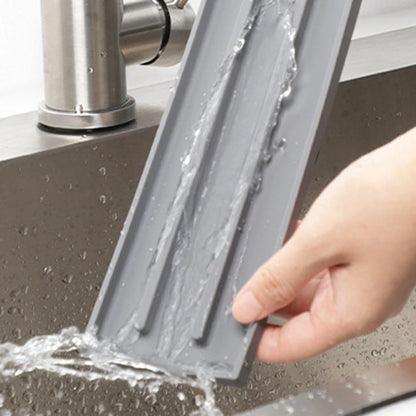 Silicone Countertop Pot Lid Storage Mat Heat Resistant Anti Slip Grooves Kitchen Sink Pad Holder Kitchen Supplies