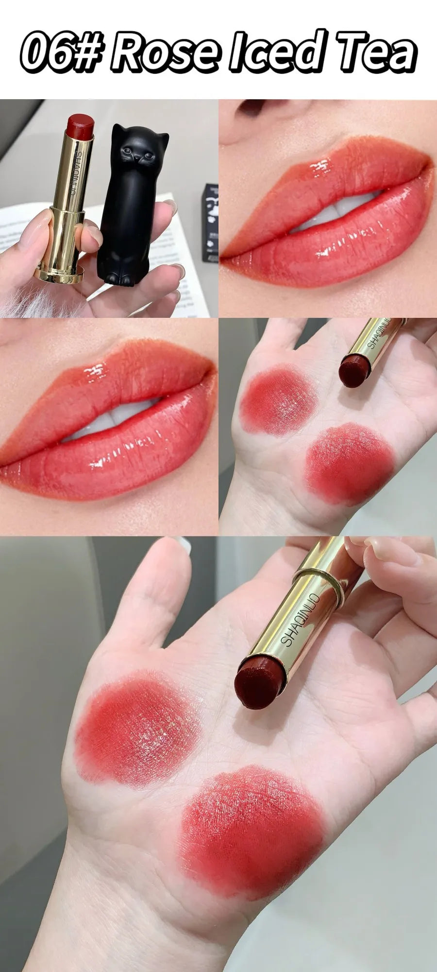 Cute Cat Lip Balm to Improve Lip Dryness And Improve Dull Skin Students Autumn And Winter Moisturizing And Hydrating Li