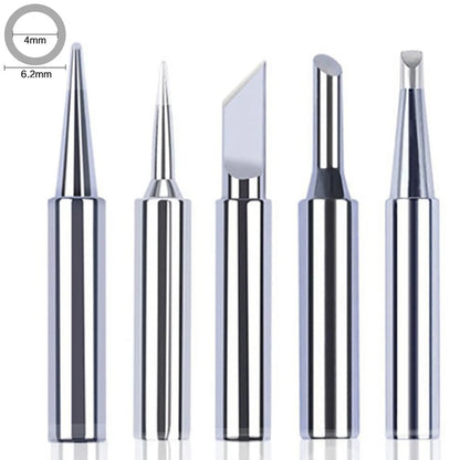STONEGO 5PCS/10PCS Soldering Iron Tips Soldering Iron Head Set DIY Electric Soldering Iron Replacement Tip Repair