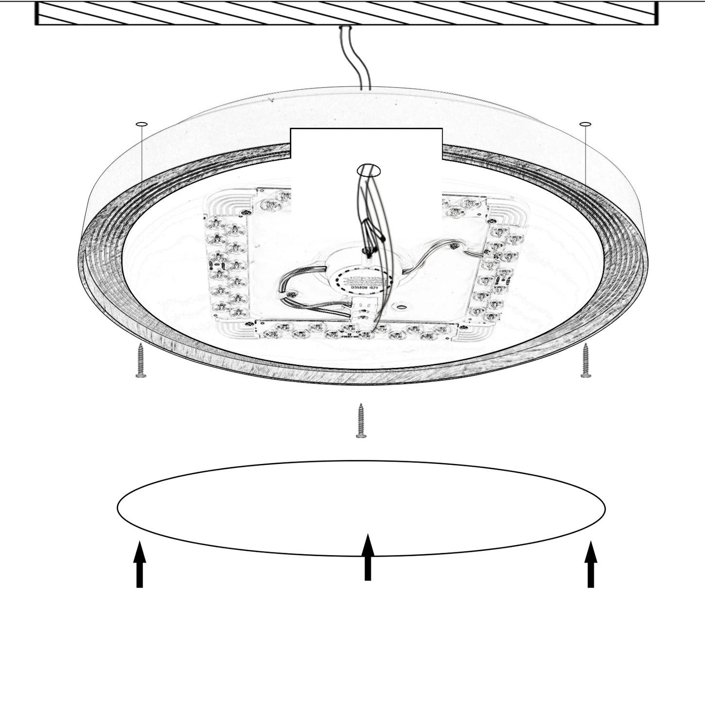 Modern LED Ceiling Light Wood  Home Lightng Living Room Kitchen Bedroom Bathroom Room Surface Ceiling Lamp Home Decoration