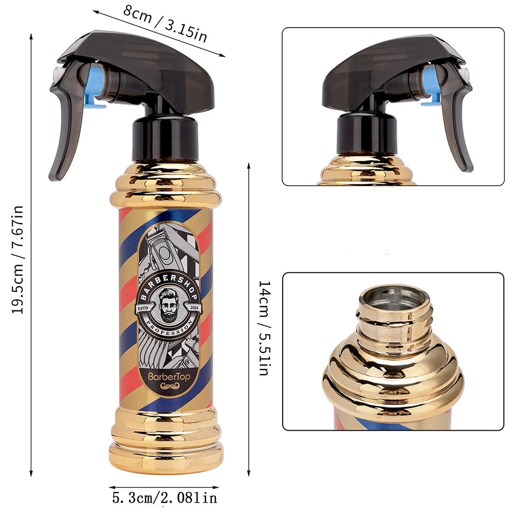 300ML Water Sprayer for Hair Salon Hairdressing Spray Bottle Professional Barber Hairdresser Haircut Barbershop Styling Tools