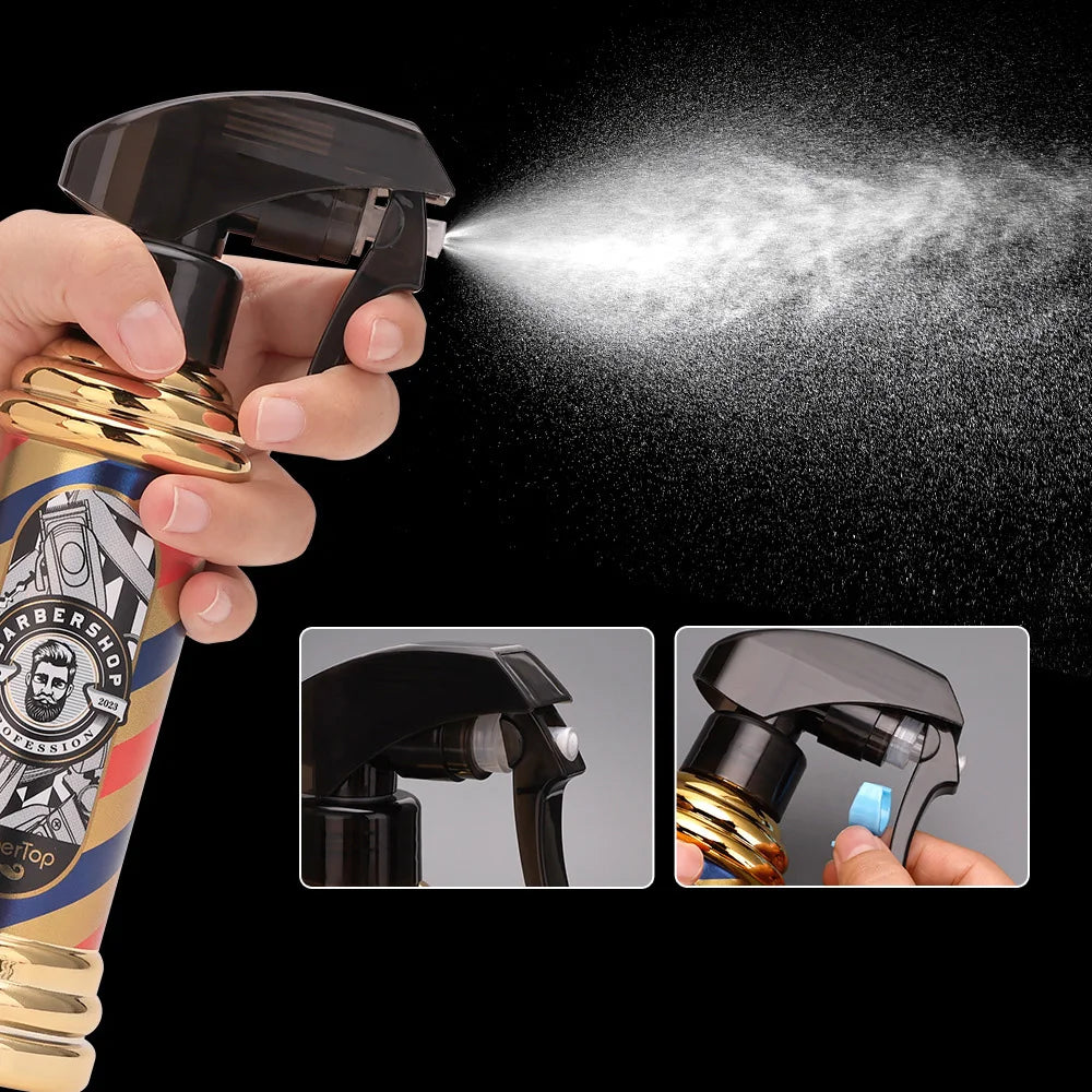 300ML Water Sprayer for Hair Salon Hairdressing Spray Bottle Professional Barber Hairdresser Haircut Barbershop Styling Tools