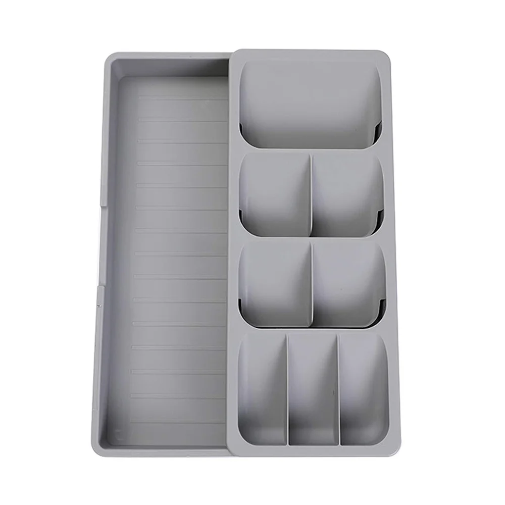 Adjustable multifunctional cutlery organizer for organizing kitchen silverware,cutlery,knives and spoons cluttering your kitchen