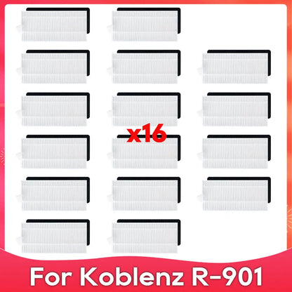 Fit For Koblenz R-901 Roller Side Brush Hepa Filter Mop Cloths Rag Robot Vacuums Accessories Replacement Spare Part
