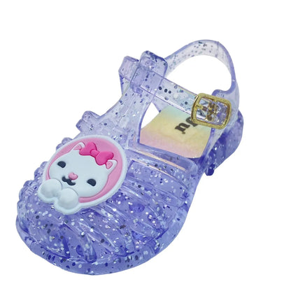 Sandal girl designs baby glitter shoes baby Juju shoes