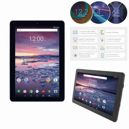 New 12.2 Inch CT9 Tablet Android 6.0 MT8163 2GB RAM 64GB ROM HDMI 1920 x 1200 IPS Quad Core Dual Camera 5000mAh Battery