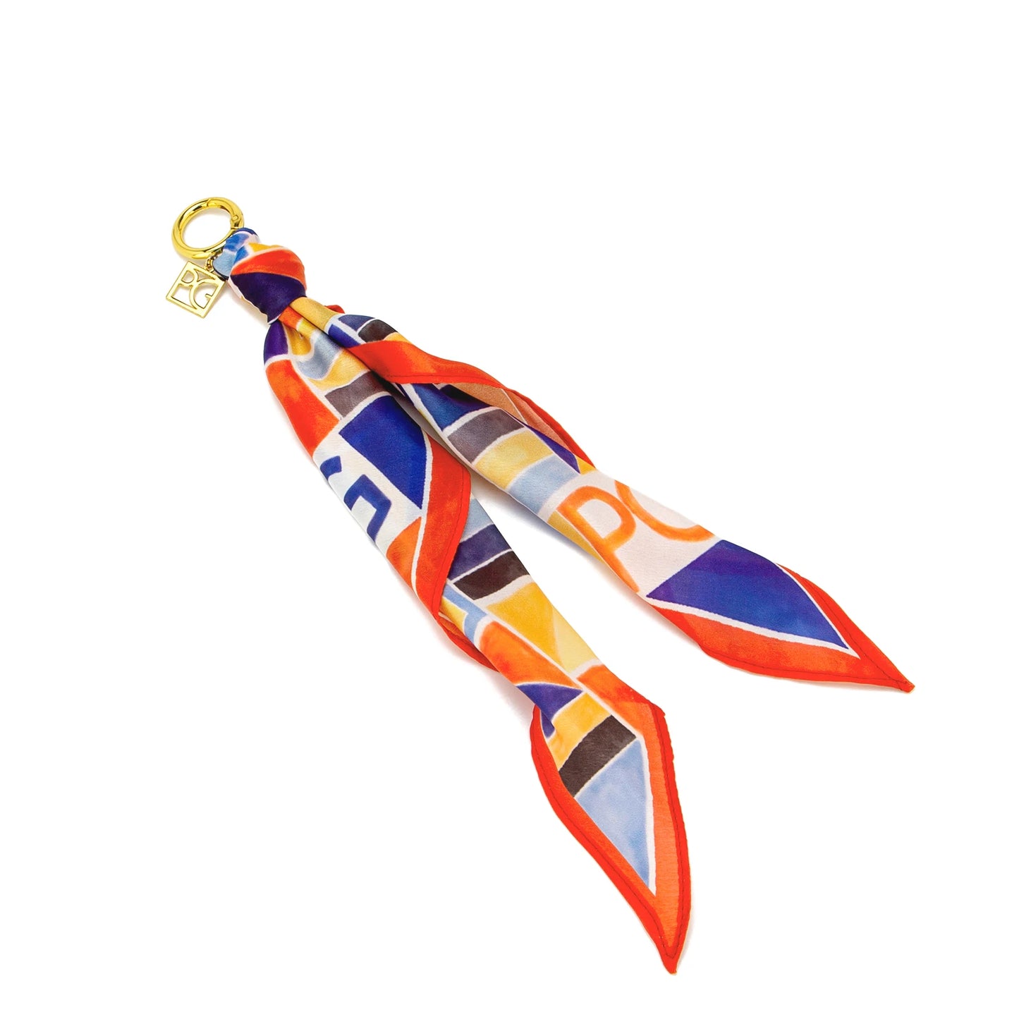 PG Women's Silk Scarf Accessories Temperament Pendant Luggage Accessories Fashionable Street Multi-style Luggage Accessories