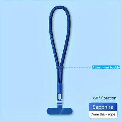 Lanyard - Adjustable Phone Strap Clip Holder for All Phone Case 7mm Thick (Neck & Shoulder & Crossbody / Wrist)