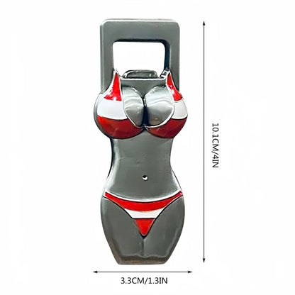 Portable Can Opener Handheld Fun Bottle Openers Bikini Sexy Design Fun Bottle Openers Portable No Violation Bottle Openers