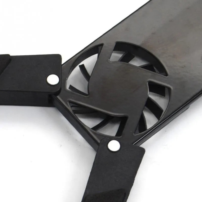 Laptop Cooling Pad Laptop Cooler USB Powered Cooling Pad Bracket 2 Fans for Laptop Universal 7 15" 1 Laptop Stand