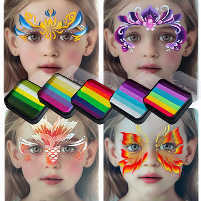 Vegan  Face Paint Professional Split Cake Pastel Eyeliner Water Activated Face And Body Paint