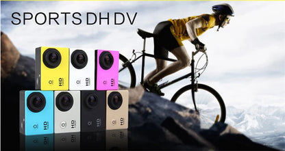 Underwater Waterproof Sports Dv Multifunctional Outdoor Riding Locomotive Sports Camera Sports Camera Diving Camera