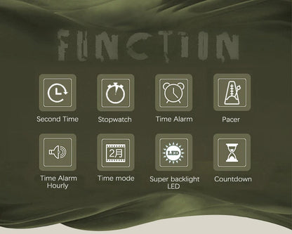 NORTH EDGE Men Watch Digital Watch Outdoor Sports Watch Fashion LED Men Watch Waterproof 50M Countdown Alarm Clock 2022New Watch