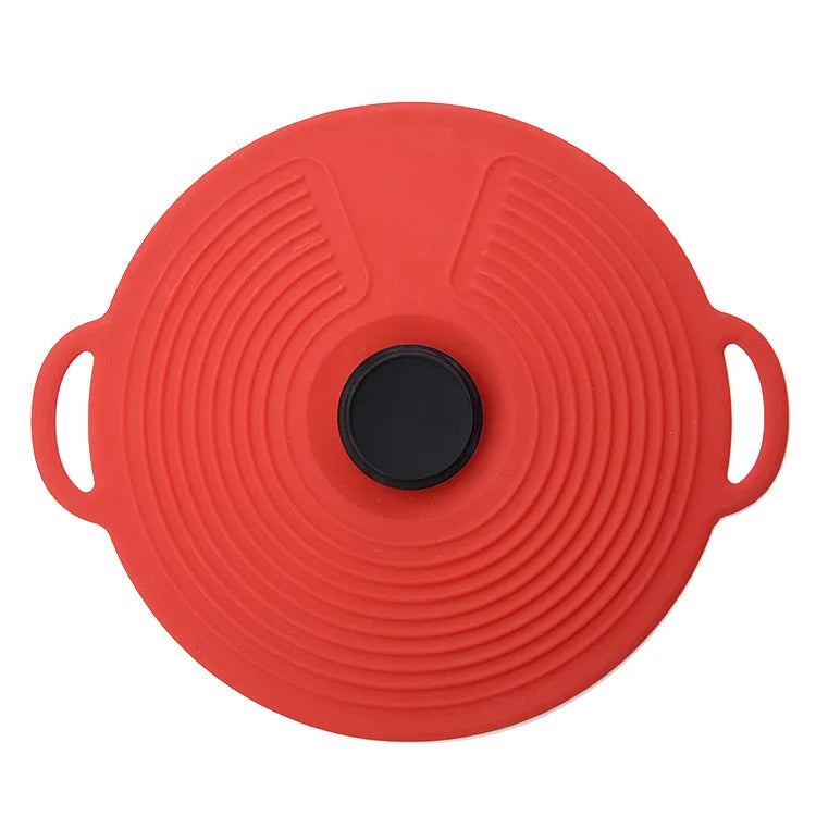 Silicone Fresh-keeping Lid Anti-spill Lid Dust-proof and Leak-proof Lid Kitchen Gadget Pot Lid Tableware Pot Lid Oil Cover