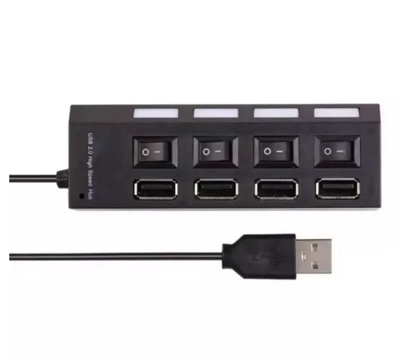 USB Extender With 4 2.0 Ports and 1.1 High Speed Connection Practical To Increase Connectivity Home Devices Good