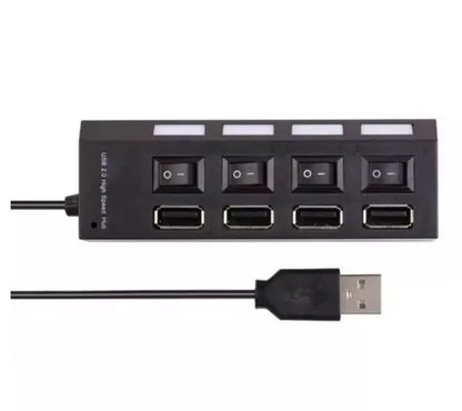 USB Extender With 4 2.0 Ports and 1.1 High Speed Connection Practical To Increase Connectivity Home Devices Good