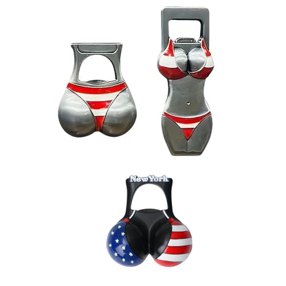 Portable Can Opener Handheld Fun Bottle Openers Bikini Sexy Design Fun Bottle Openers Portable No Violation Bottle Openers