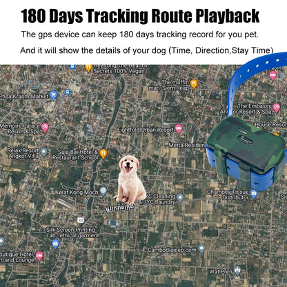 4G Dogs Pet Mini GPS Tracker Anti-Lost Collar Tracking Device Free Website APP