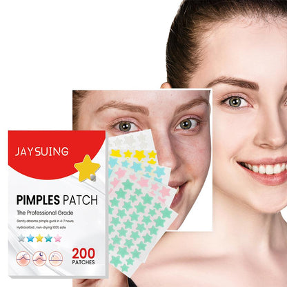 200 Patches Acnes Pimple Patches for Zits and Blemishes,Spots Treatments Stickers for Face and Skin