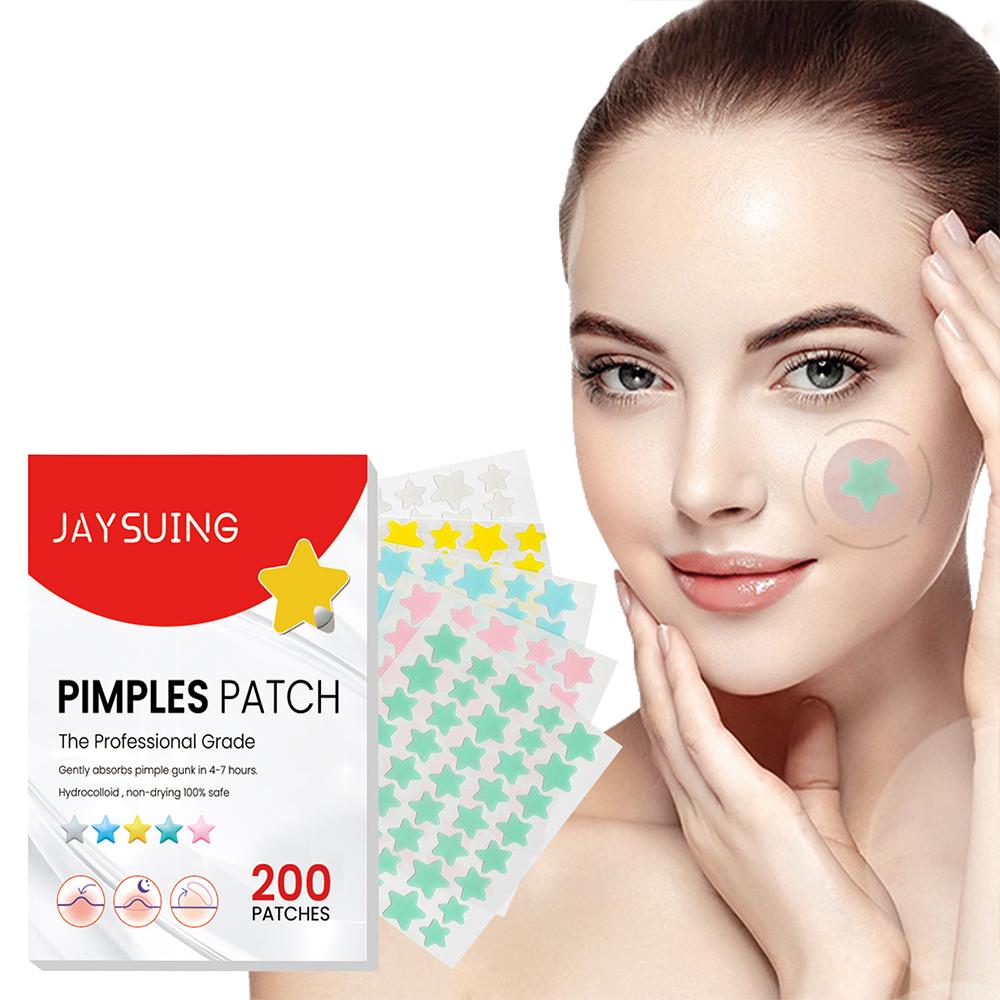 200 Patches Acnes Pimple Patches for Zits and Blemishes,Spots Treatments Stickers for Face and Skin