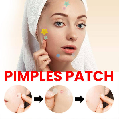 200 Patches Acnes Pimple Patches for Zits and Blemishes,Spots Treatments Stickers for Face and Skin