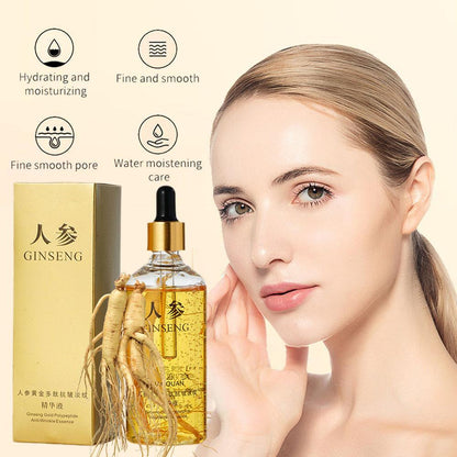 Ginseng Face Cream Firming Brightening Water Moisturizer for Smooth, Radiant Skin, Anti-Aging Skincare Facial Cream Skincare