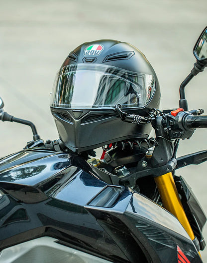 ROCKBROS Mini Password Lock Anti-theft Bicycle Durable Steel Wire Lock Helmet Lock Chain Bike Frame Lock Bike Accessories