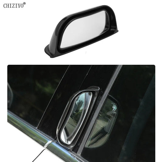 Universal Car Rear View Mirror Wide-angle Blind Spot Mirror B Pillar Rear Seat Auxiliary Observation Mirror Safety Driving