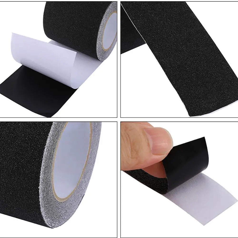 5m Anti-Slip Tape Outdoor Anti Slip Stickers High Friction Non Slip Traction Tape Abrasive Adhesive For Stairs Safety Tread Step