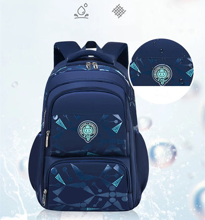 Primary School Backpacks Waterproof Children School Bags For Boys kids Travel Backpack  Orthopedic School bag Mochila Infantil