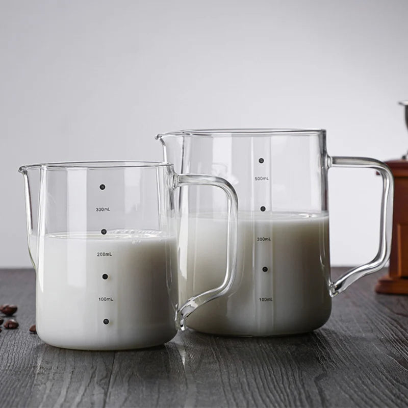 Coffee Latte Milk Frothing Jug Milk Frother Pitcher Stainless Steel Jug Espresso Barista Pitcher Milk Pot Coffee Accessories