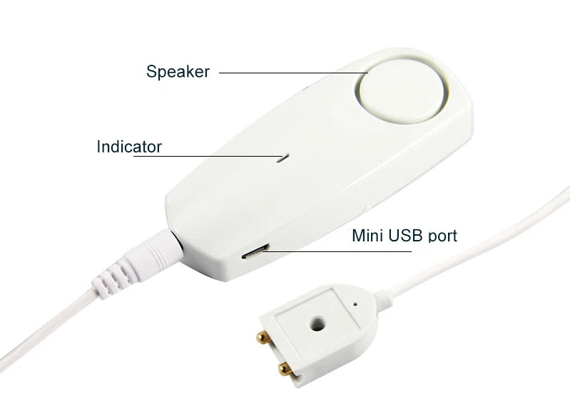 For WIFI Liquid Leak Sensor Smart APP Alexa Push Alarm Alerts wireless Water Level Detector Leakage