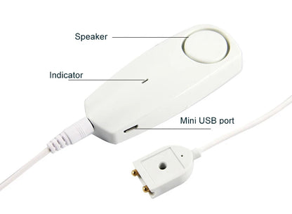 For WIFI Liquid Leak Sensor Smart APP Alexa Push Alarm Alerts wireless Water Level Detector Leakage