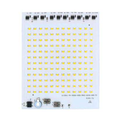 Smart IC LED Chip 10W 20W 30W 50W 100W 3500K Lamp Beads High Power LED Light Board 220V 2835 SMD LED Lamp For Indoor Outdoor DIY