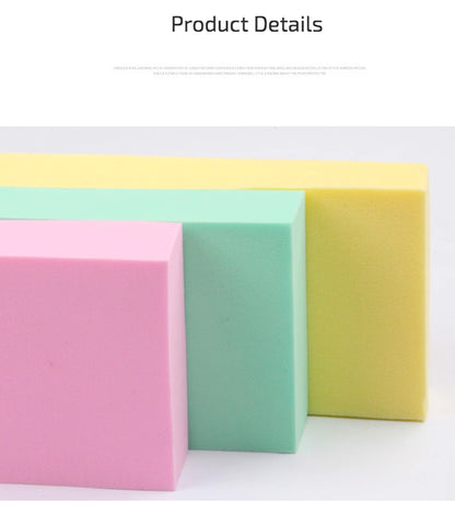 3 pcs Art supplies gouache watercolor sponge absorbent sponge brush Strong water absorption pigment sponge Mixed color send