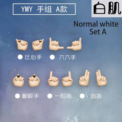 Obitsu 11 Doll Toys YMY Body Suitable for GSC Head Ob11 BJD Body Spherical Joint Doll Toy Hand Set Accessories