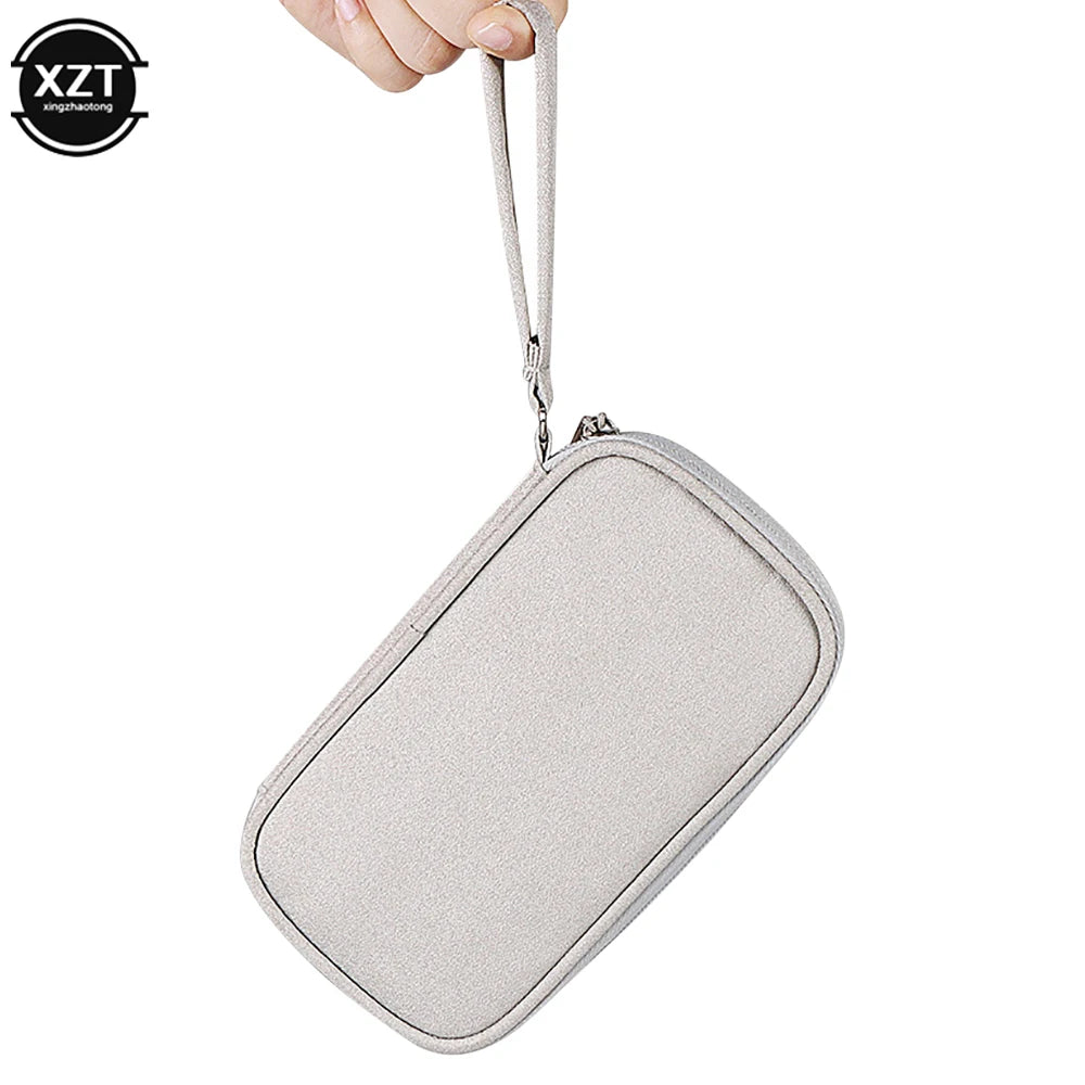 Portable 20000mAh Power Bank Bag External Battery Carrying Pouch for Charger, USB Cable, Hard Drive, Earphones