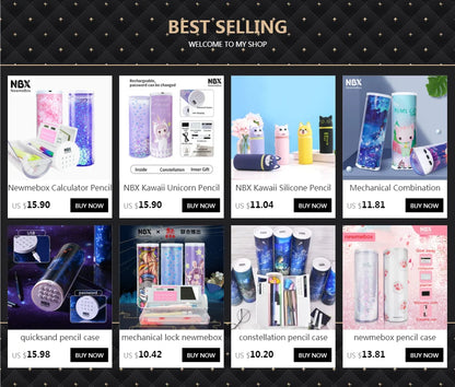 Pencil Case School Supplies Large Capacity Pencil Pouch Estuches Basic Pen Case Trousse Scolaire Kawaii Stationery Pencilcase