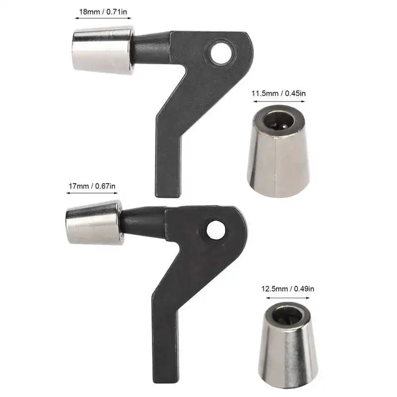 Skiving Leather Machine Presser Foot 801/CS‑747 Spare Part Roller Foot Replacement 1Y‑140 Skiving Leather Machine Spare Part